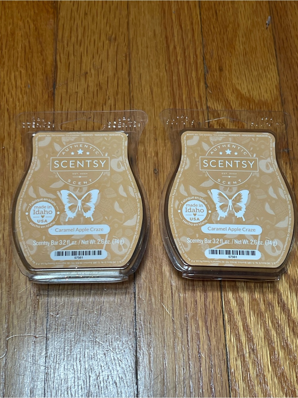 Scentsy Caramel Apple Craze Wax Bars